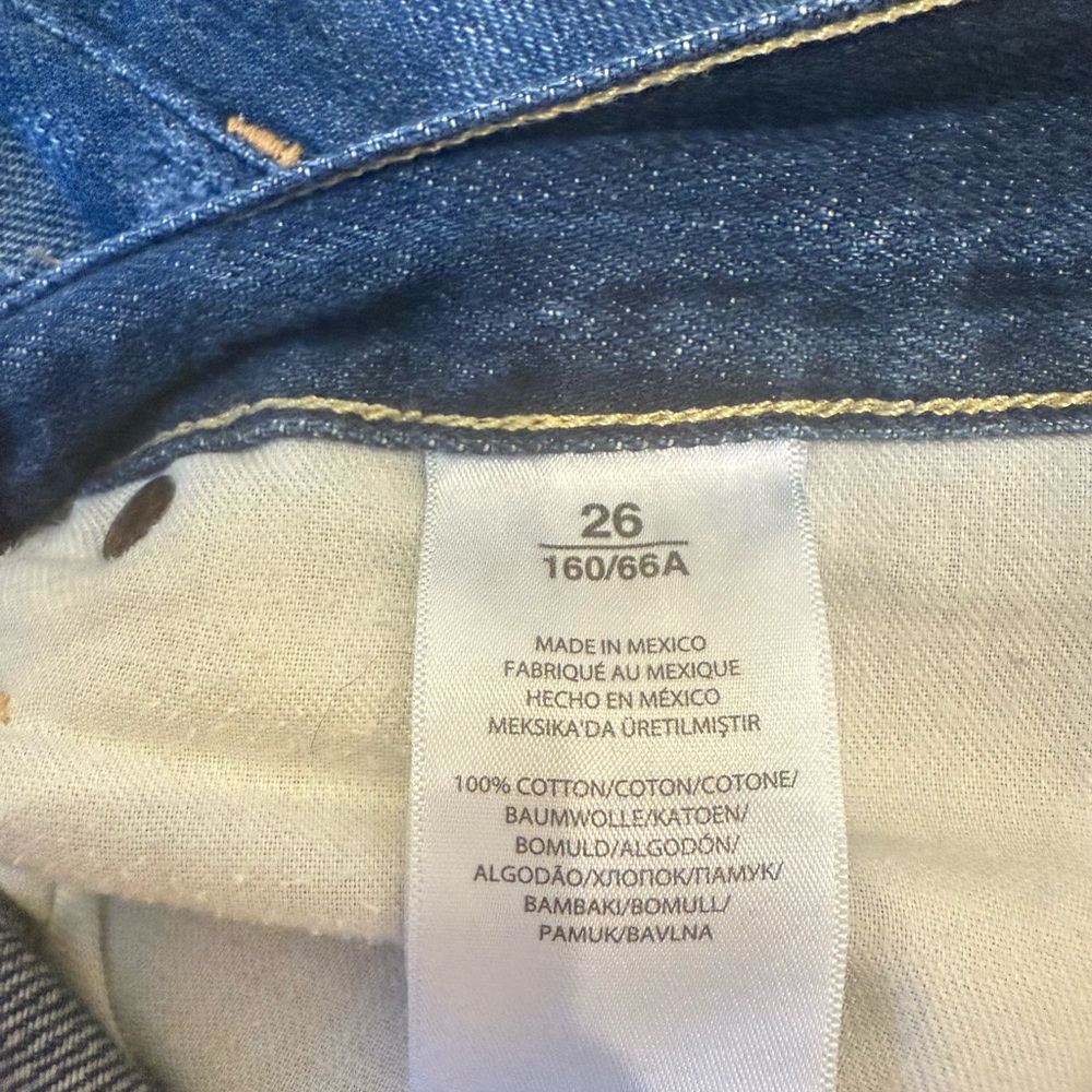 Ralph Lauren Distressed Blue Patchwork Jeans - image 3